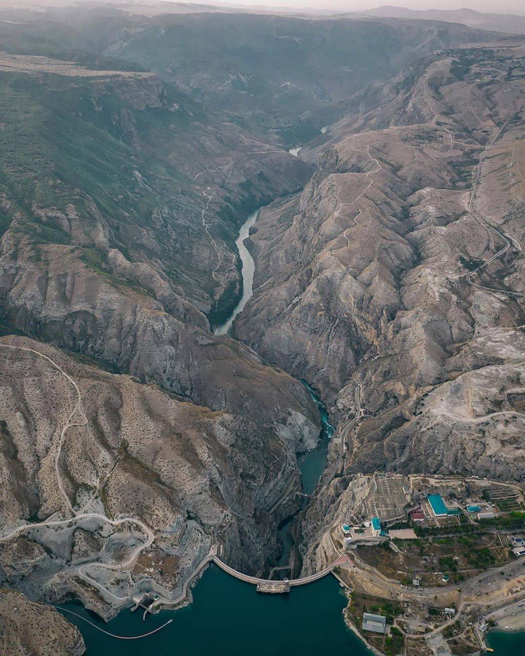 Чиркейская ГЭС В Дагестане